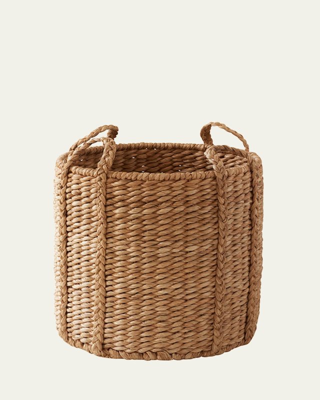 Lubid Natural Abaca Basket, 20"